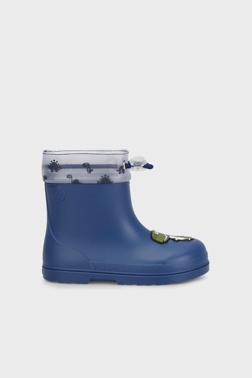 Igor Mendi Dino Desenli Unisex Çocuk Yağmur Çizmesi W10323 LACİVERT