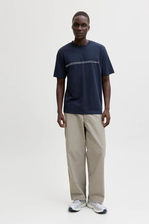 Jack & Jones Core Jcofusion Pamuklu Regular Fit Logolu Erkek T