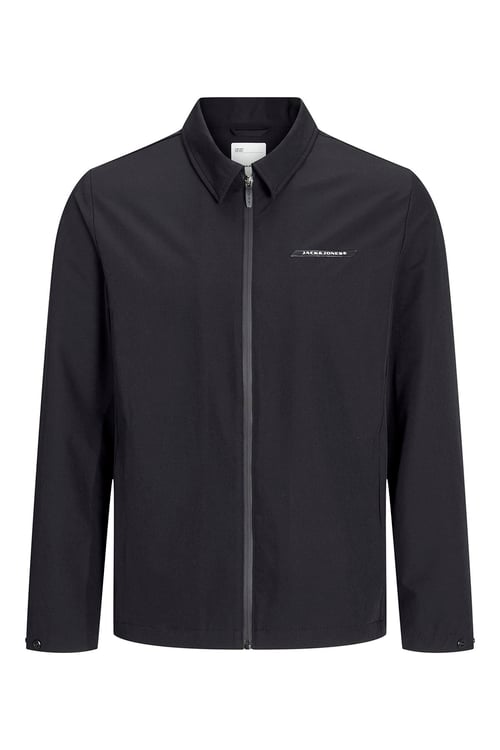 Jack & Jones Core Jcofusion Regular Fit Gömlek Yaka Mevsimlik Erkek Ceket 12272912 SİYAH
