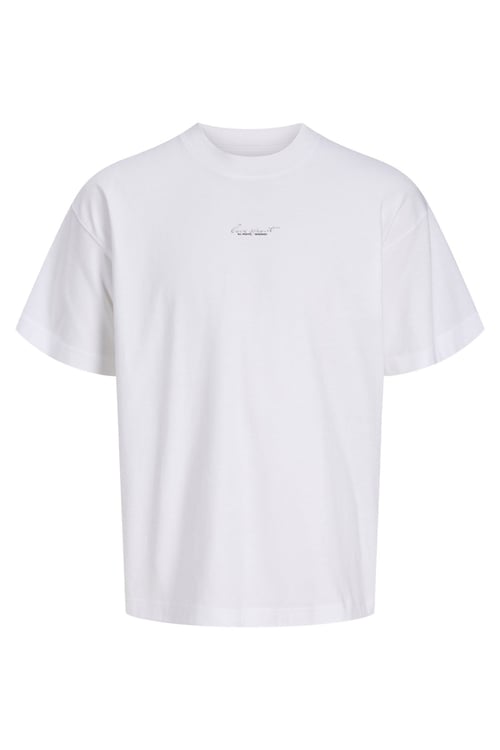 Jack & Jones Core Jcomineral Pamuklu Regular Fit Bisiklet Yaka Erkek T Shirt 12292906 KREM