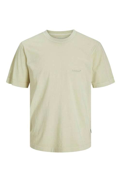 Jack & Jones Originals Jorvarenna % 100 Pamuk Regular Fit Bisiklet Yaka Erkek T Shirt 12273573 SARI