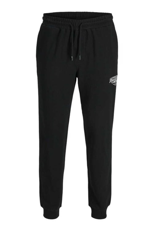 Jack & Jones Pants Studio Jpstgordon Pamuk Karışım Slim Fit Erkek Eşofman Altı 12279104 SİYAH