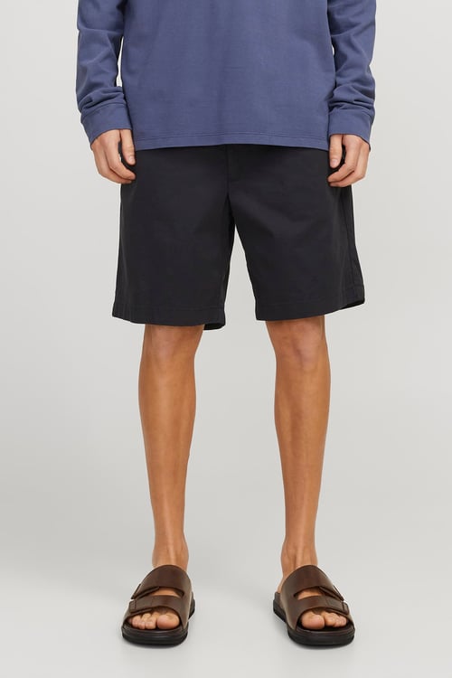 Jack & Jones Pants Studio Jpstjaıden Relaxed Fit Normal Bel Erkek Short 12274983 SİYAH