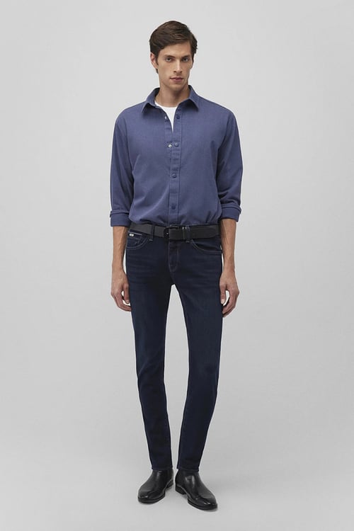 James Pamuk Karışımlı Skinny Fit Normal Bel Düz Paça Jeans Erkek Kot Pantolon 0042487838 KOYU LACIVERT
