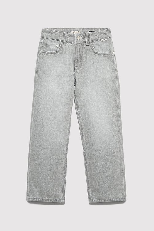 Jımmy Pamuklu Loose Fit Normal Bel Düz Paça Jeans Erkek Çocuk Kot Pantolon 6011190-A2947 AÇIK GRİ