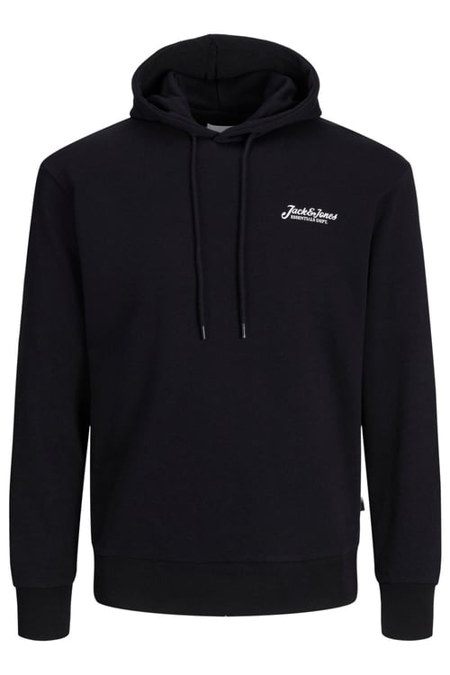 Jjbeau Pamuklu Regular Fit Kapüşonlu Erkek Sweat 12268436 SİYAH