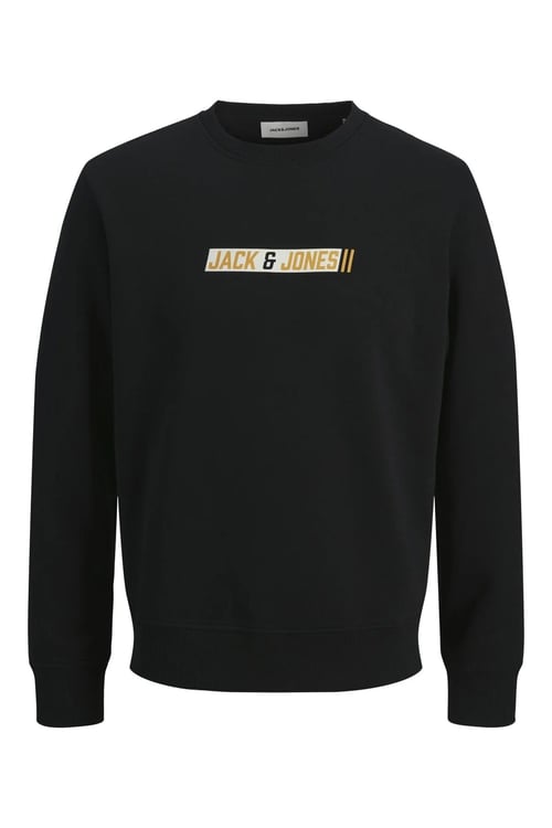 Jjmunk Logolu Pamuklu Bisiklet Yaka Erkek Sweat 12298431 KOYU YEŞİL