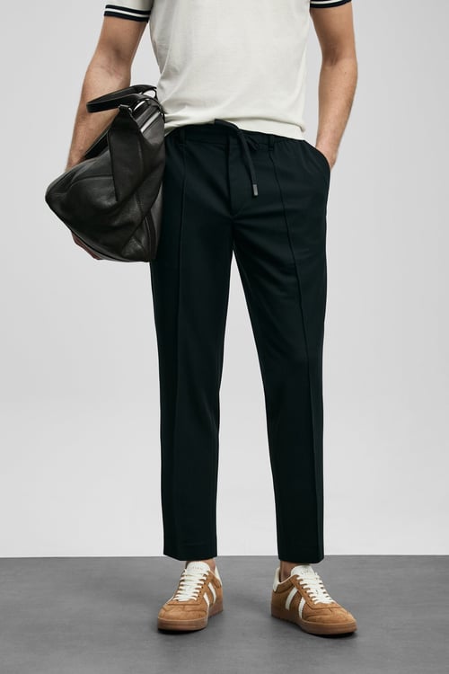 Jogger Slim Fit Normal Bel Erkek Pantolon 111190356 LACİVERT