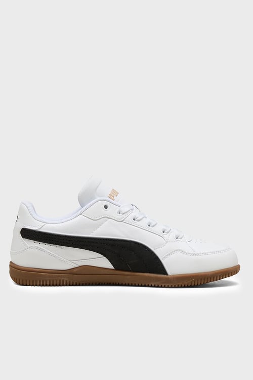 K-Moda Deri Logolu Sneaker Kadın Ayakkabı 40449904 BEYAZ