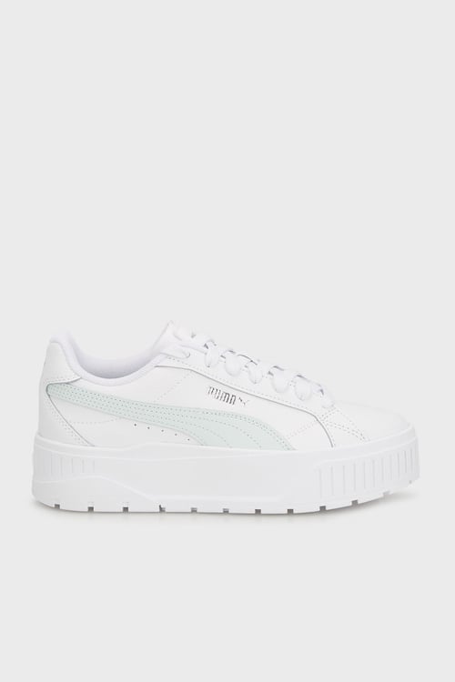 Karmen II L Logolu Platform Taban Sneaker Kadın Ayakkabı 39745611 Beyaz-Çağla