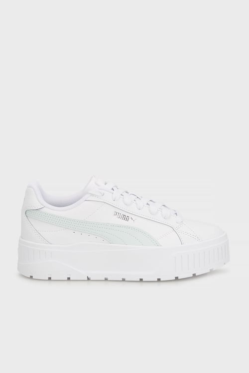 Karmen II L Logolu Platform Taban Sneaker Kadın Ayakkabı 39745611 Beyaz-Çağla