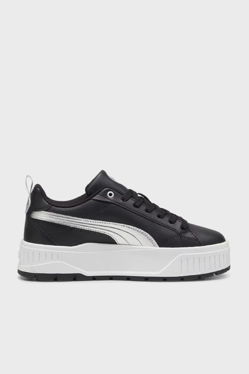 Karmen II Metallic Dream Logolu Kalın Tabanlı Sneaker Kadın Ayakkabı 39889202 SİYAH