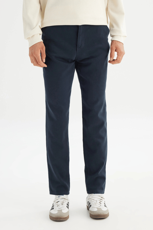 Lee Pamuklu Regular Fit Normal Bel Dar Paça Erkek Pantolon LM0400001 003 ANTRASİT