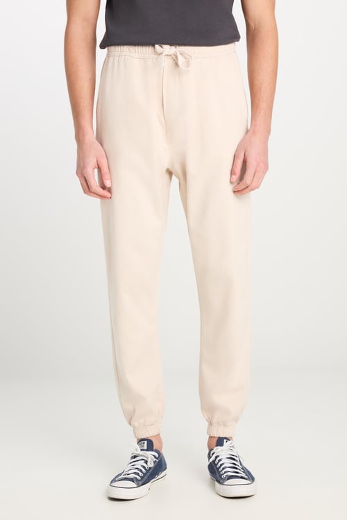 Lee Regular Fit Normal Bel Ribanalı Paça Jogger Erkek Pantolon MLM0400913 TAŞ