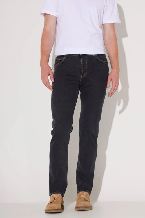 Lee Rider Pamuklu Normal Bel Slim Fit Dar Paça Jeans Erkek Kot Pantolon L701OR47 SİYAH