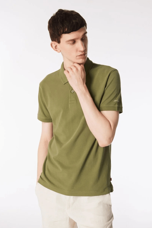 Levi's % 100 Pamuk Regular Fit Erkek Polo Yaka T Shirt A9451-0002 HAKİ