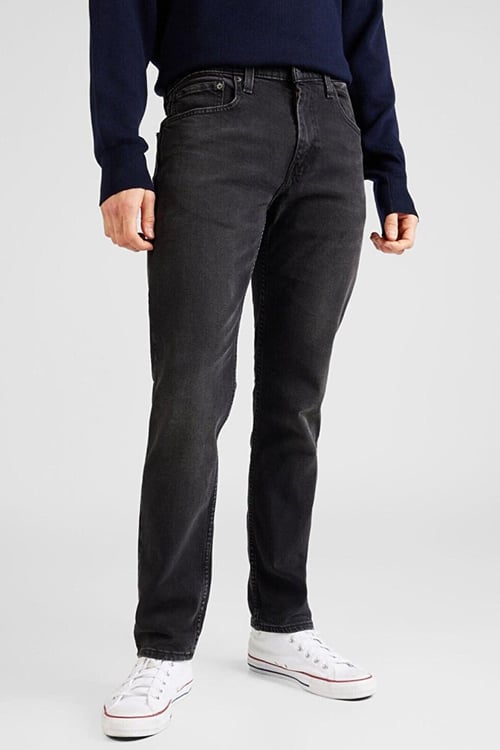 Levi's Lse 502 Pamuklu Tapered Fit Daralan Paça Jeans Erkek Kot Pantolon A2088-0065 SİYAH