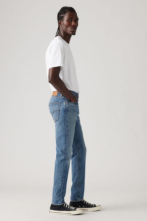 Levi's Lse 512 Pamuklu Slim Tapered Fit Normal Bel Dar Paça Jeans