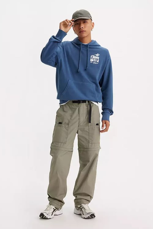 Levi's Pamuklu Relaxed Fit Pantolon Erkek Short A5752-0006 HAKİ