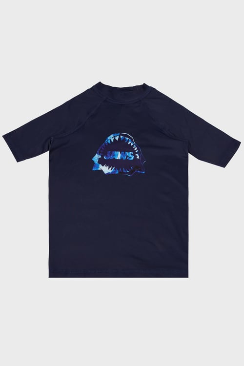 Lewis Baskılı Uv Korumalı Kısa Kollu Mayo Erkek Çocuk T Shirt ST2532100000 LACİVERT