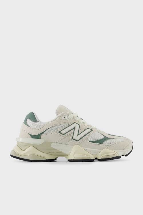 Logolu Hakiki Deri Kalın Tabanlı Sneaker Unisex Ayakkabı U9060EEI BEYAZ
