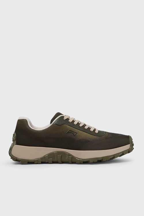 Logolu Sneaker Erkek Ayakkabı K101084-007 HAKİ