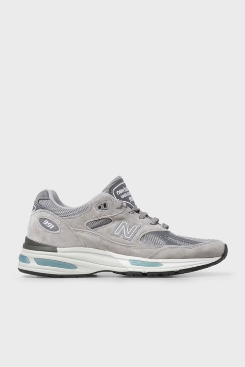 Logolu Sneaker Erkek Ayakkabı U991GL2 GRİ