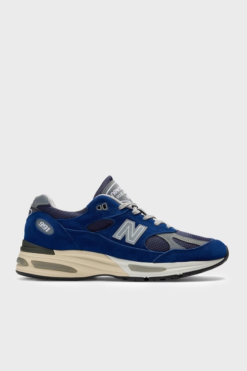Logolu Sneaker Erkek Ayakkabı U991VB2 LACİVERT