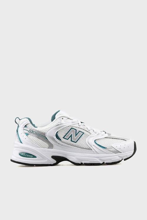 Logolu Sneaker Kadın Ayakkabı MR530AB BEYAZ