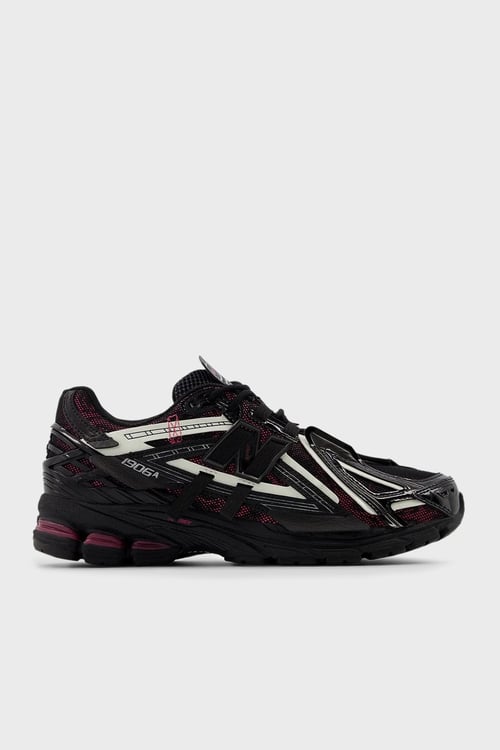 Logolu Sneaker Unisex Ayakkabı U1906AD Siyah-Fuşya