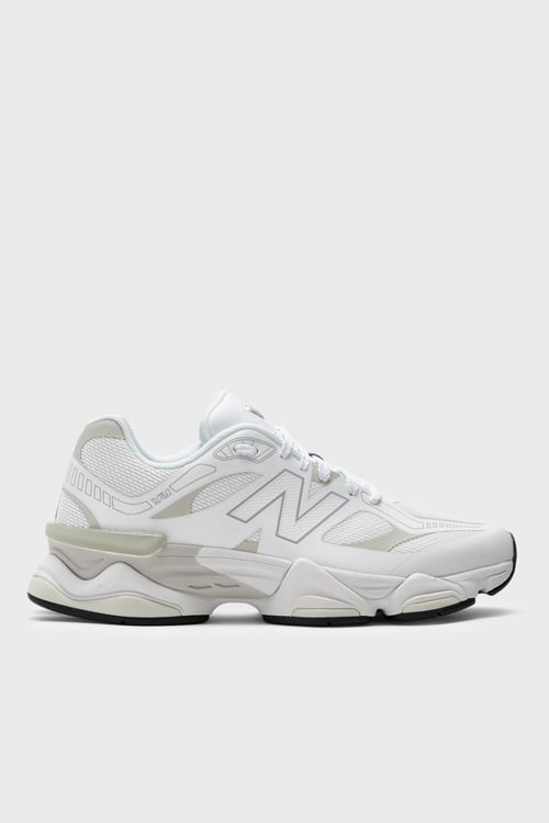 Logolu Sneaker Unisex Ayakkabı U90608PE BEYAZ-GRİ