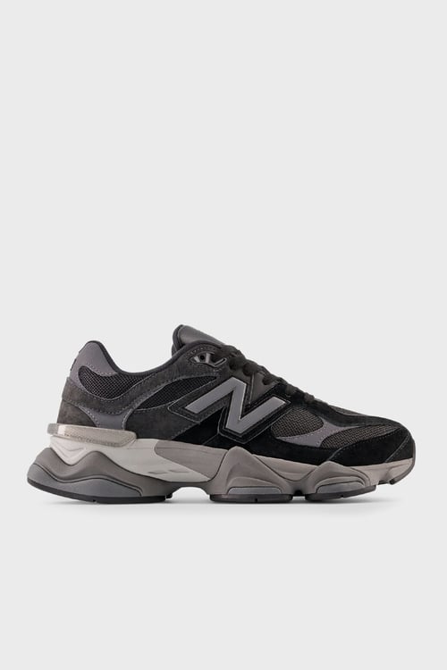 Logolu Süet Detaylı Sneaker Erkek Ayakkabı U9060BLK SİYAH