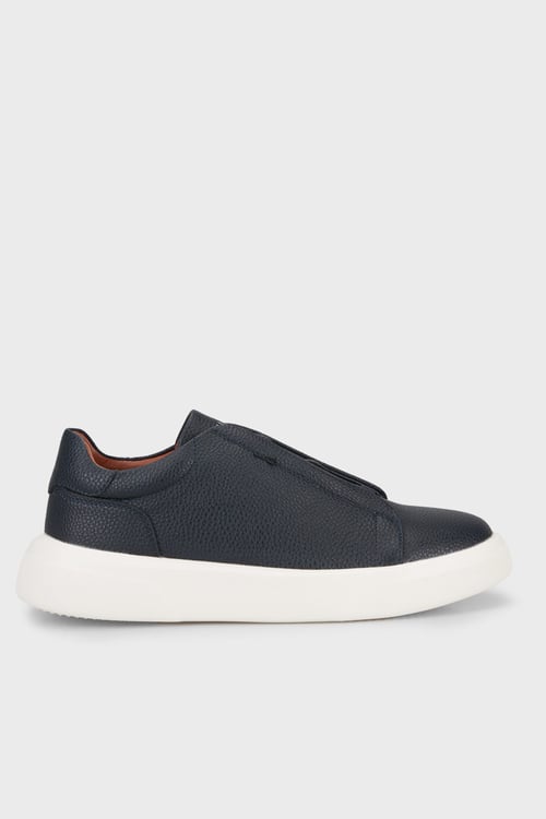 Lufian Hakiki Deri Sneaker Erkek Ayakkabı 111230330 LACİVERT