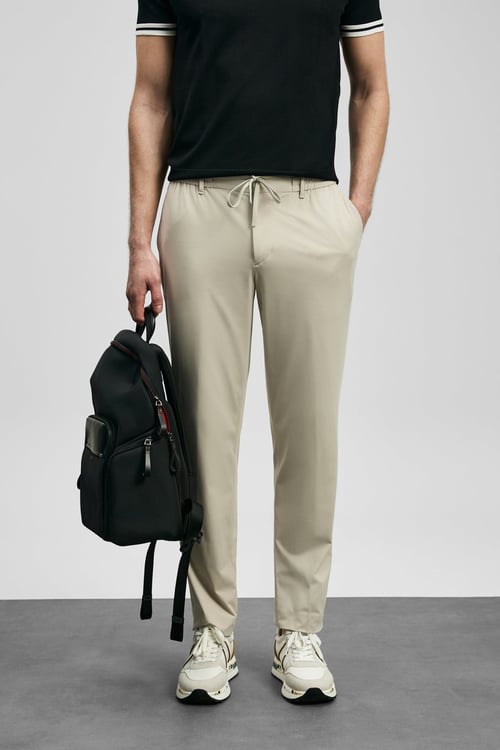 Lufian Slim Fit Normal Bel Düz Paça Chino Erkek Pantolon 111190357 BEJ