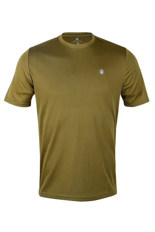 Lumberjack Regular Fit Bisiklet Yaka Erkek T Shirt CT100 5FX KOYU HAKİ