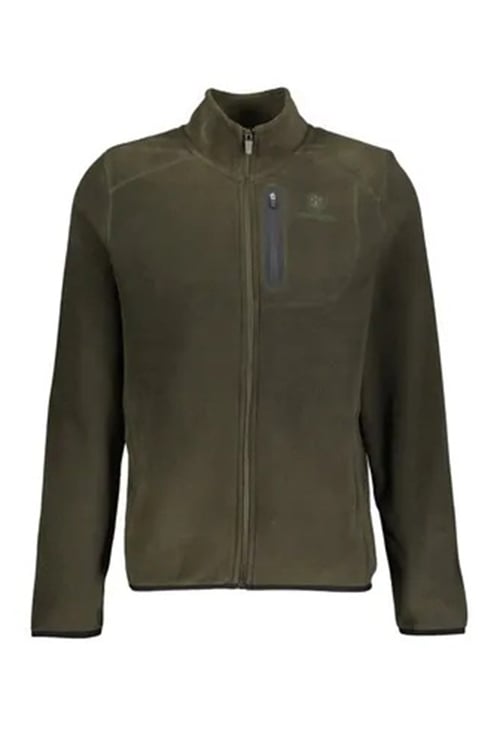 Lumberjack Regular Fit Dik Yaka Fermuarlı Erkek Polar 7SN165 5PR HAKİ