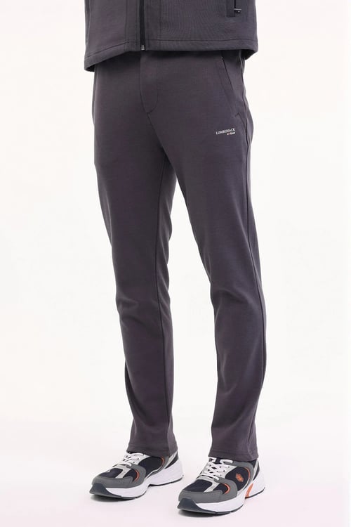 Lumberjack Regular Fit Normal Bel Düz Paça Logolu Erkek Eşofman Altı 22ITL417 5FX ANTRASİT