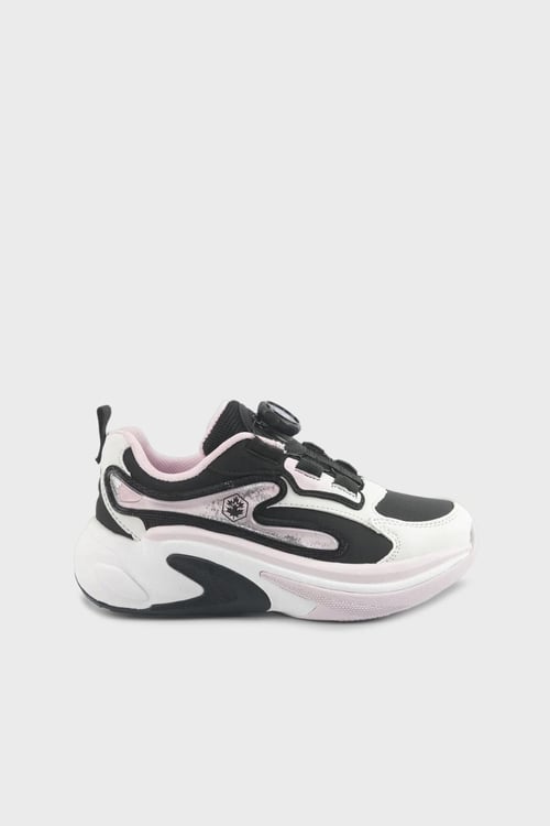 Lumberjack Sim Detaylı Logolu Sneaker Kız Çocuk Ayakkabı GARDENIA 5PR SİYAH