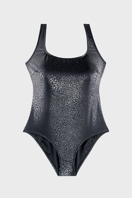 Lunaxa Black Uv Korumalı Parlak Kadın Mayo SM2644000005 SİYAH