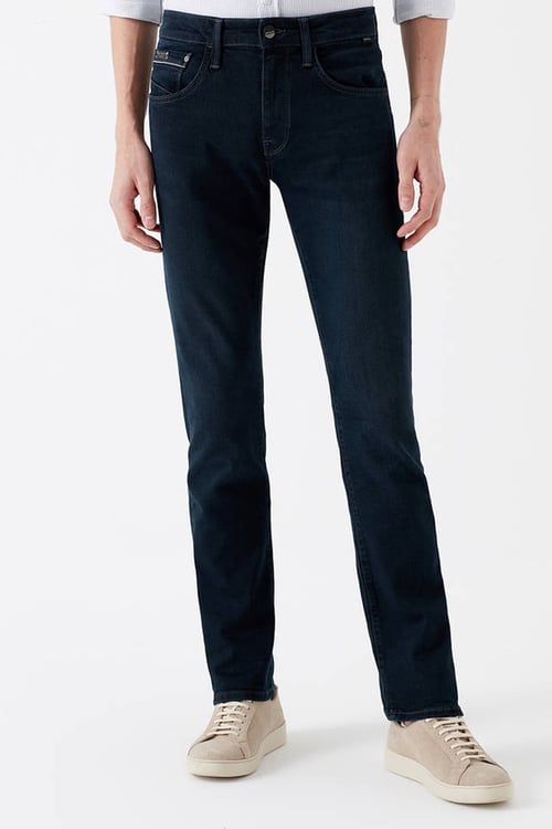Martin Pamuklu Normal Bel Düz Paça Jeans Erkek Kot Pantolon 0037829624 LACİVERT