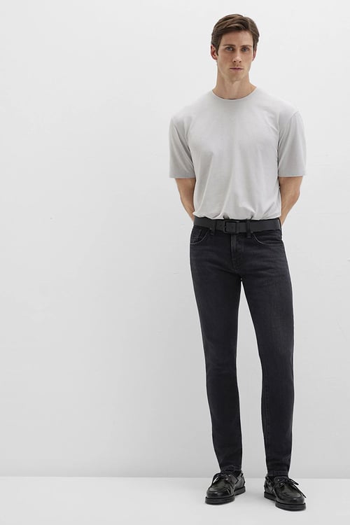 Mavi James Pamuklu Skinny Fit Normal Bel Dar Paça Jeans Erkek Kot Pantolon 0042490647 ANTRASİT