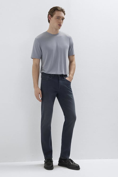 Mavi Marcus Slim Straight Fit Normal Bel Daralan Paça Jeans Erkek Kot Pantolon 00351A1739 KOYU LACIVERT