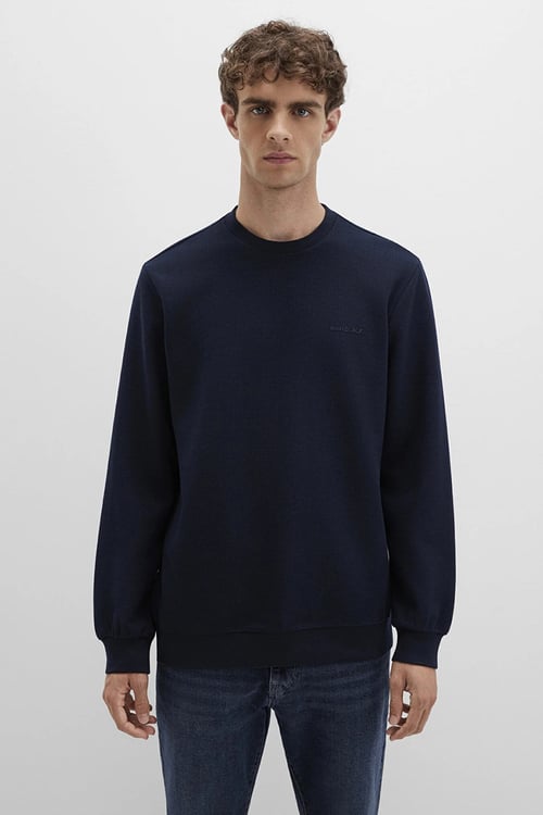 Mavi Regular Fit Logolu Bisiklet Yaka Erkek Sweat 0S10480-80872 LACİVERT