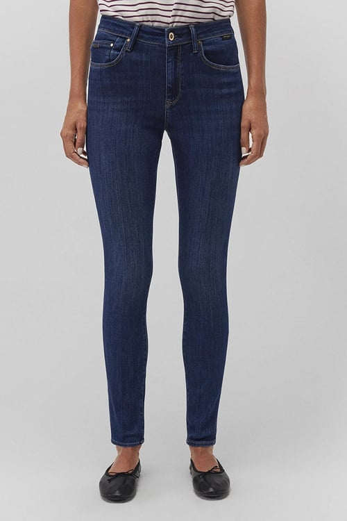 Mavi Tess Streç Pamuklu Skinny Fit Yüksek Bel Dar Paça Jeans Kadın Kot Pantolon 100328-82232 İNDİGO
