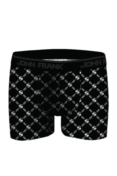 Metalik Dijital Baskılı Pamuklu Erkek Boxer JFBDMET100 Multicolor