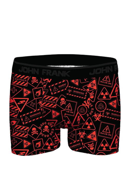Metalik Dijital Baskılı Pamuklu Erkek Boxer JFBDMET102 Multicolor
