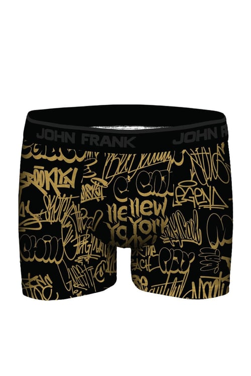 Metalik Dijital Baskılı Pamuklu Erkek Boxer JFBDMET103 Multicolor