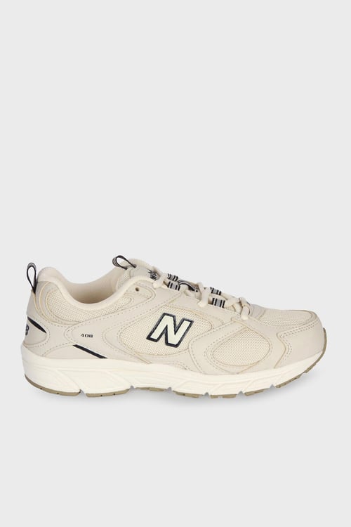 NB Lifestyle Logolu Bağcıklı Sneaker Unisex Ayakkabı ML408BJ BEJ