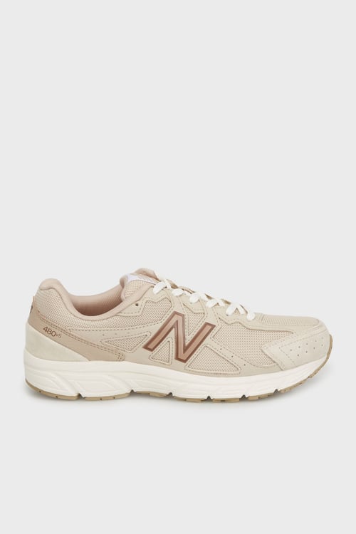 NB Lifestyle Logolu File Detaylı Sneaker Unisex Ayakkabı M480CR5 BEJ