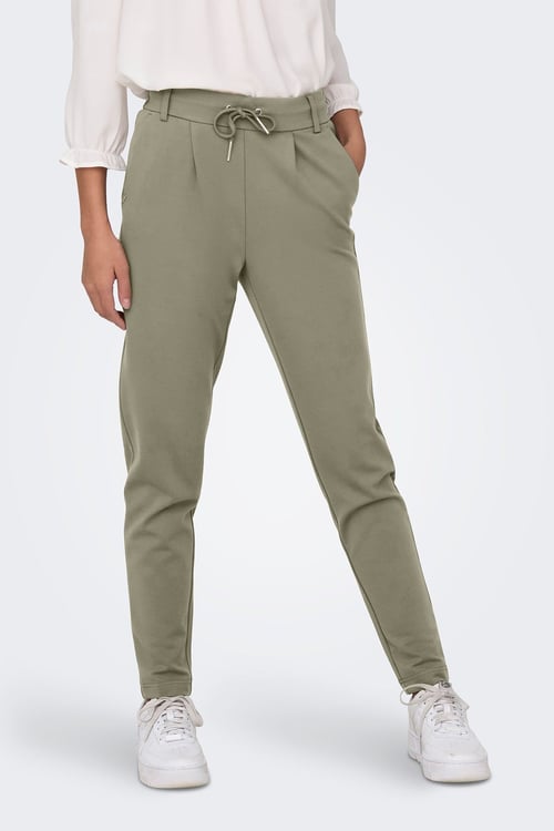 Normal Bel Regular Fit Dar Paça Onlpoptrash Kadın Pantolon 15115847 AÇIK HAKİ